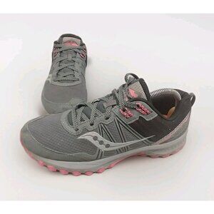Saucony Shoes Womens 9.5 Wide Gray Versafoam Trail Running React2U Sneakers